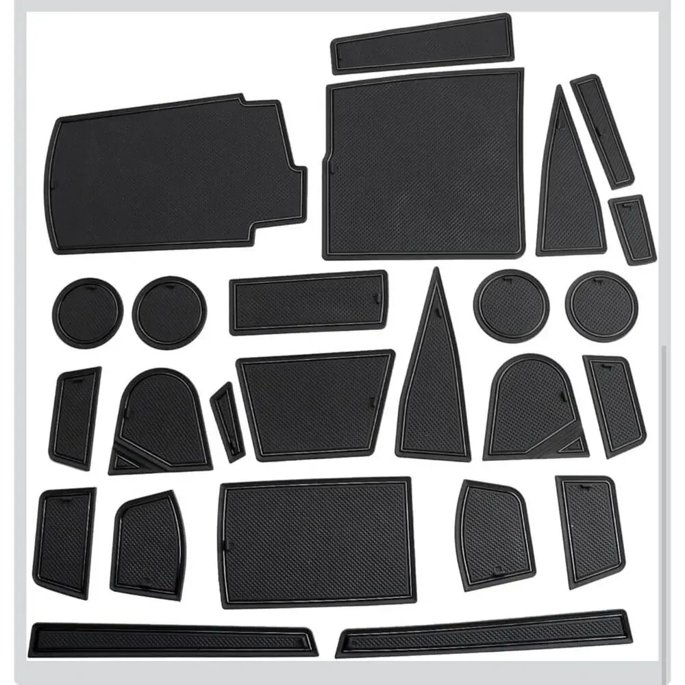 25-pc Dodge Durango 2021-2025 Accessories Cup Holder Insert Anti-dust Mat Purple